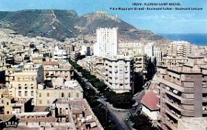 Oran - Plateau Saint-Michel - Place Hippolyte Giraud - Bd Fulton et Lescure
